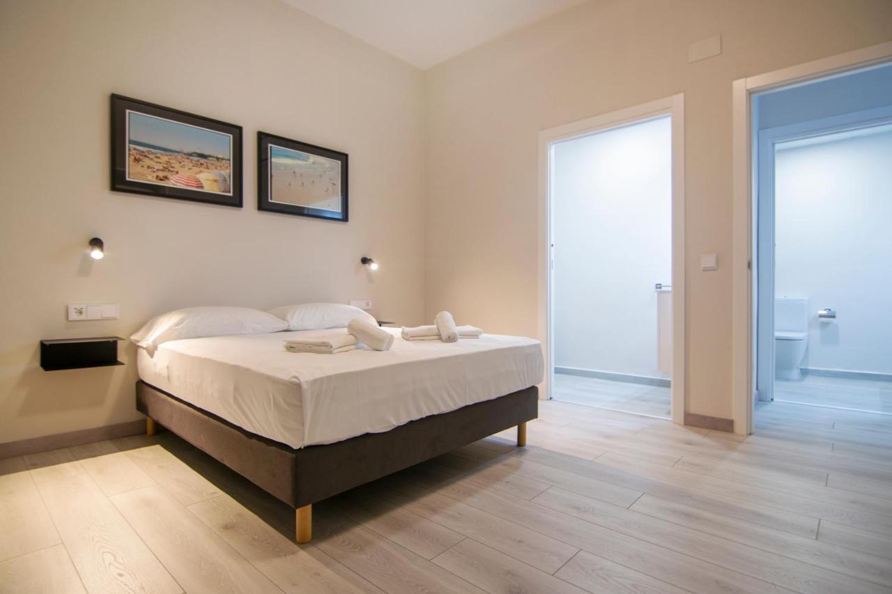 VLC Beach Cabanyal Flats Valencia Bagian luar foto