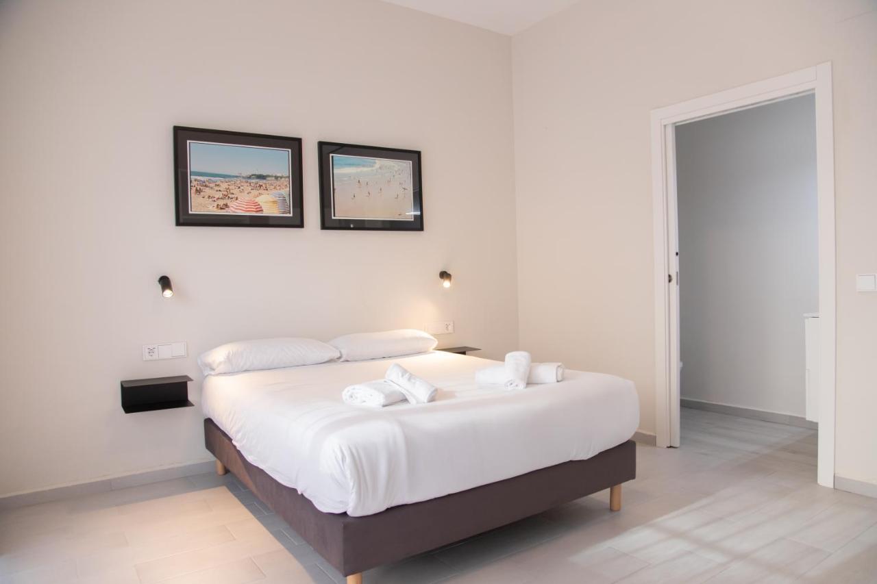 VLC Beach Cabanyal Flats Valencia Bagian luar foto