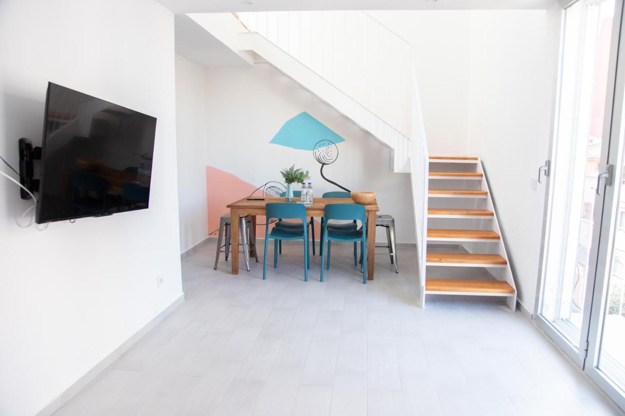 VLC Beach Cabanyal Flats Valencia Bagian luar foto