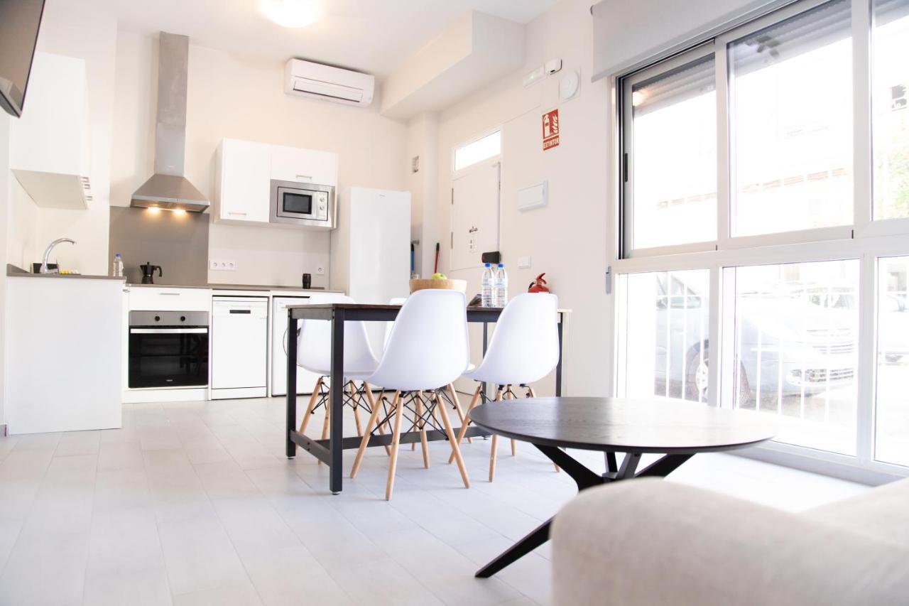 VLC Beach Cabanyal Flats Valencia Bagian luar foto