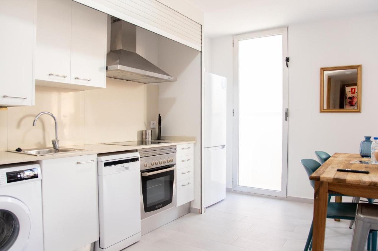 VLC Beach Cabanyal Flats Valencia Bagian luar foto