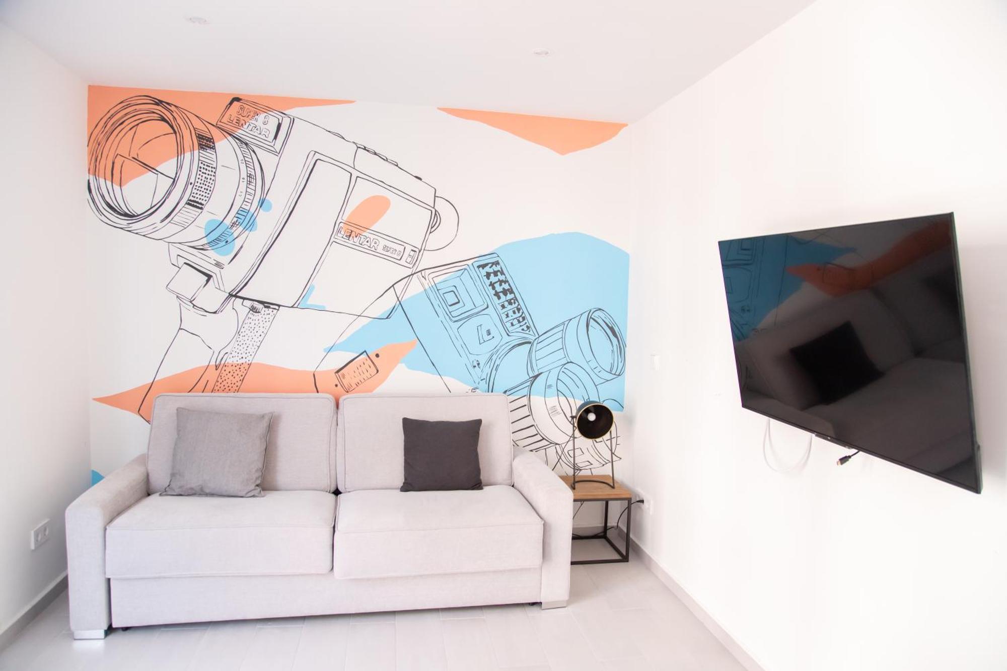 VLC Beach Cabanyal Flats Valencia Bagian luar foto